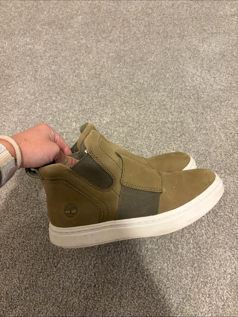 Timberland Women’s Olive Green Sneakers